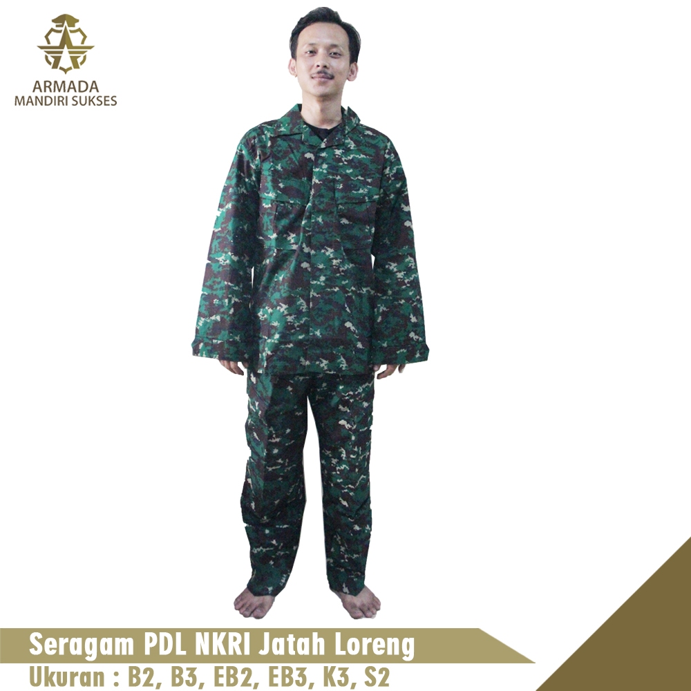 Seragam PDL NKRI Jth Loreng | PDL NKRI Loreng