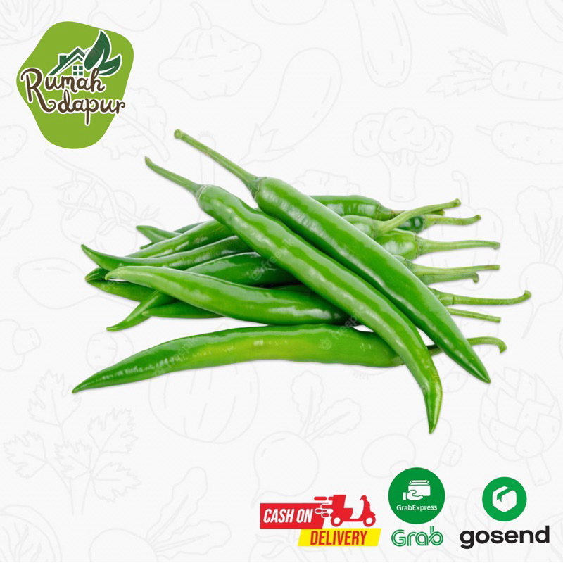 

CABE BESAR HIJAU / CABAI HIJAU / PERPACK