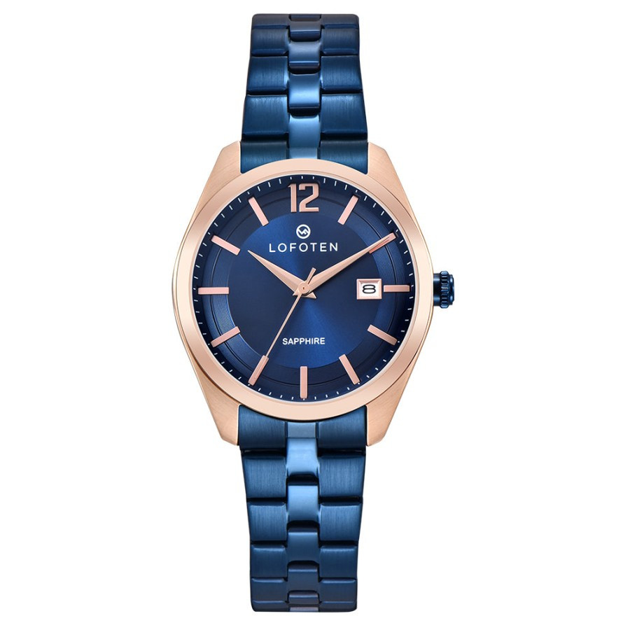 Lofoten 8106 Jam Tangan Wanita Sapphire Glass