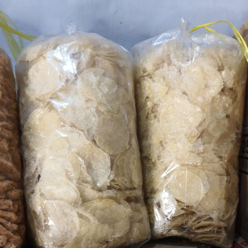 

kripik kaca original asin 1,2 kilo