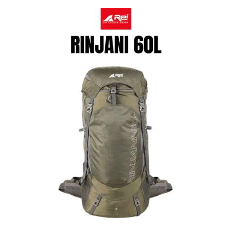 Rei Rinjani 60L rei tas gunung carrier 60L Arei Outdoorgear