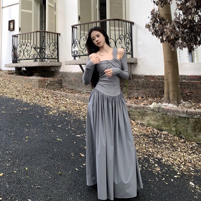 [FAST PO] DR17123 NALA sleeve  dress| Premium import quality dress wanita balloon dress