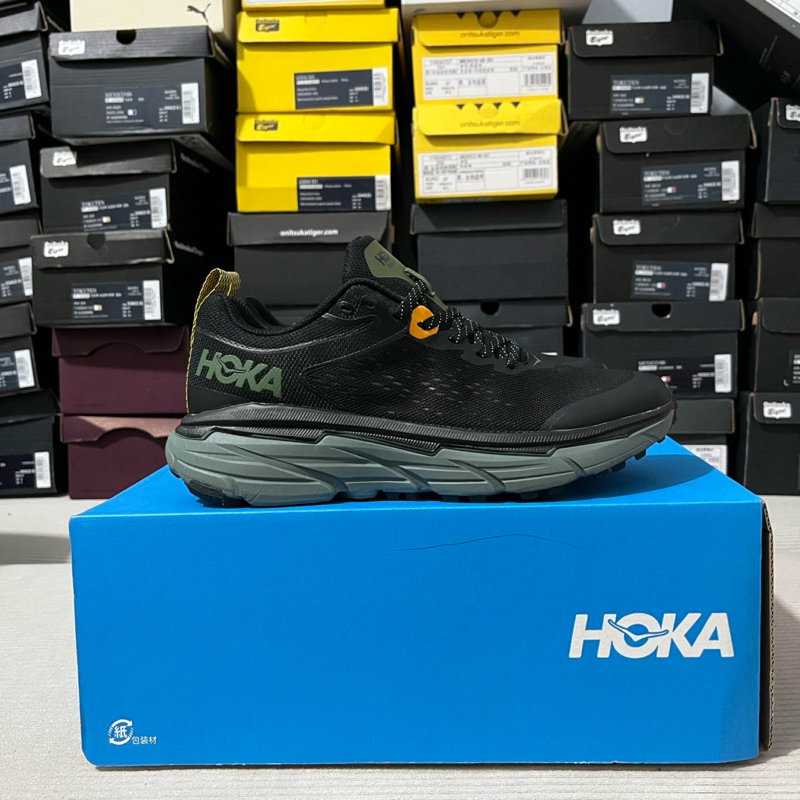 SEPATU HOKA CHALLENGER ATR 6 BLACK GREEN