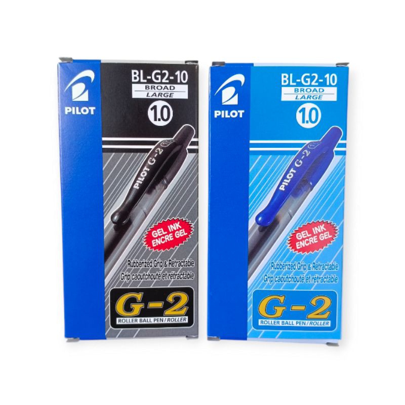 

Pulpen Gel PILOT G2 1.0mm Broad (1Pak/12Pcs)