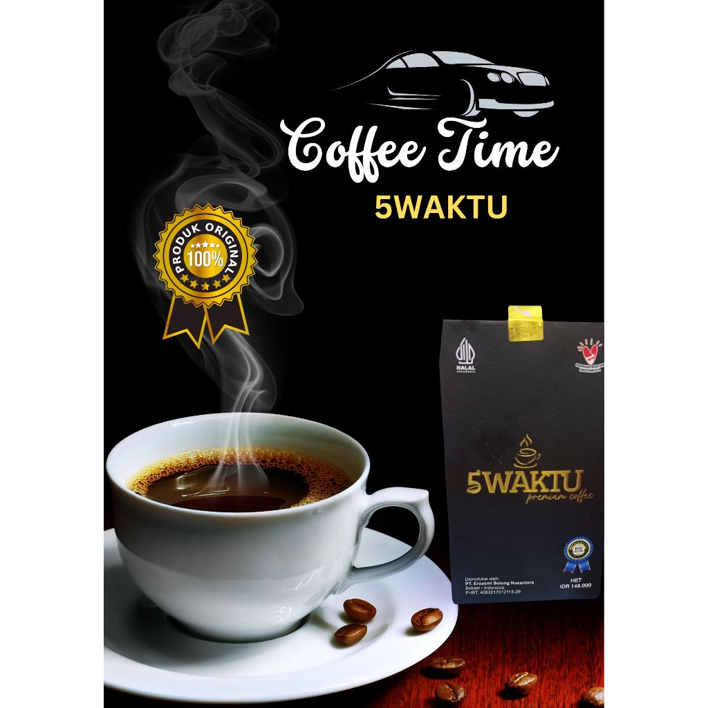 

ARABIKA COFFEE 5WAKTU/PREMIUM/ORIGINAL