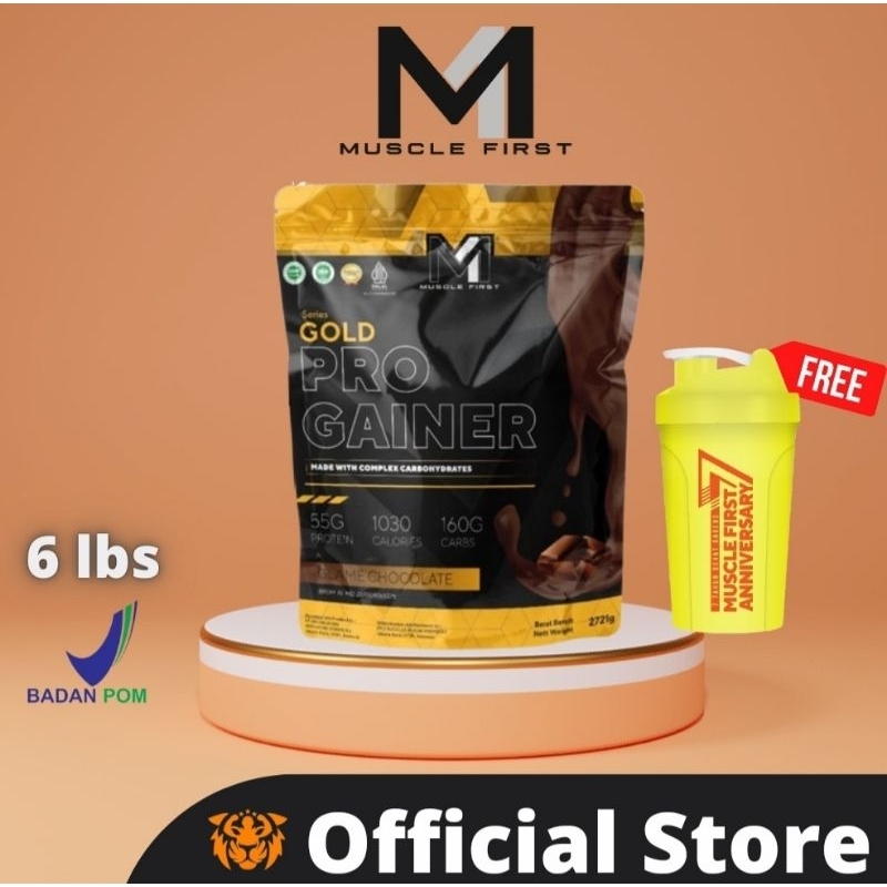 MUSCLE FIRST Pro gainer 6lb M1 mass 6lbs