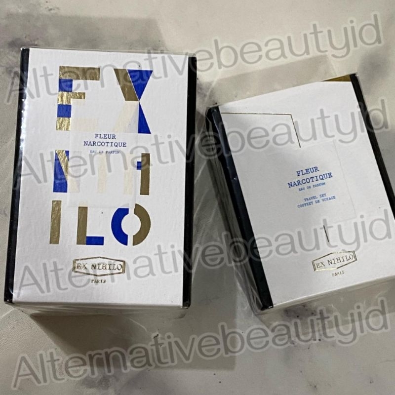 EX NIHILO FLEUR NARCOTIQUE BLUE TALISMAN LUST IN PARADISE EDP 50ML & 7.5ML