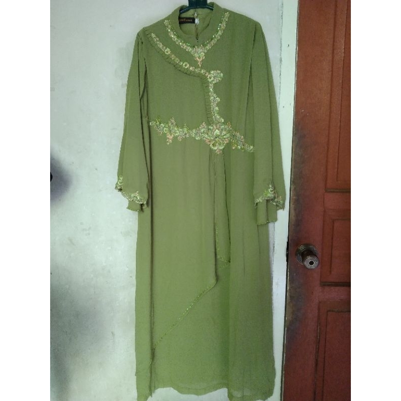 preloved gamis pesta by rara busana gamis kondangan
