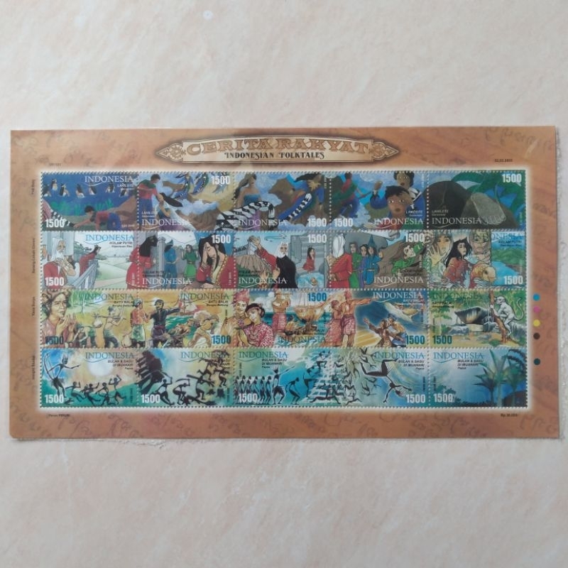 

Perangko Prangko Jadul Set Lengkap Cerita Rakyat 2005 Seri 8 Mint Sheet Utuh - YN2082