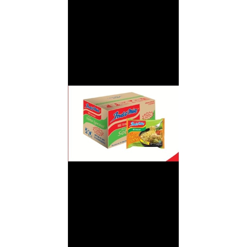

Indomie soto spesial 1 dus isi 40pcs