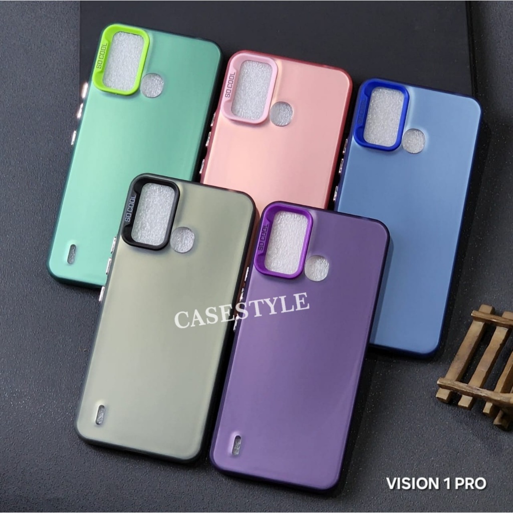 Case Itel Vision 1 Itel Vision 1 Plus Itel Vision 1 Pro Case Hologram Socool Imd Case Laser SC - Cas