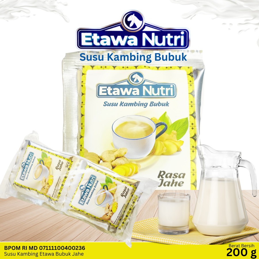 

Susu Kambing Etawa Bubuk ETAWA NUTRI Jahe Original