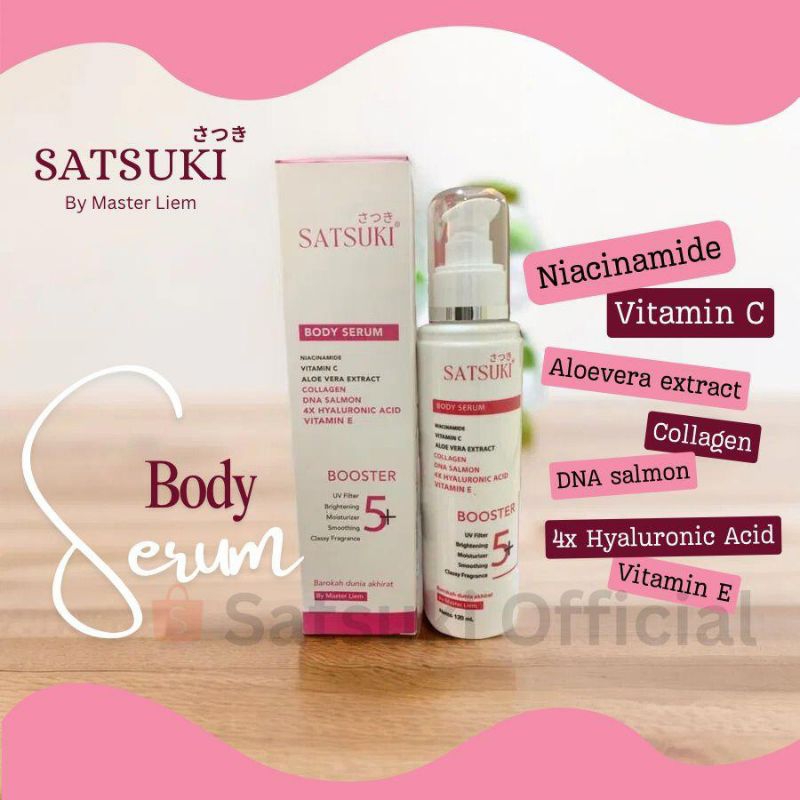 Satsuki Body Serum by Master Liem