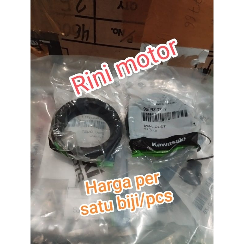 seal debu shock depan Ninja 250fi New 250 fi New 2018 original