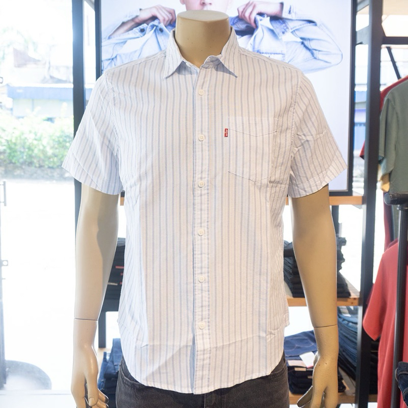 kemeja lengan pendek levis standard fit 0239