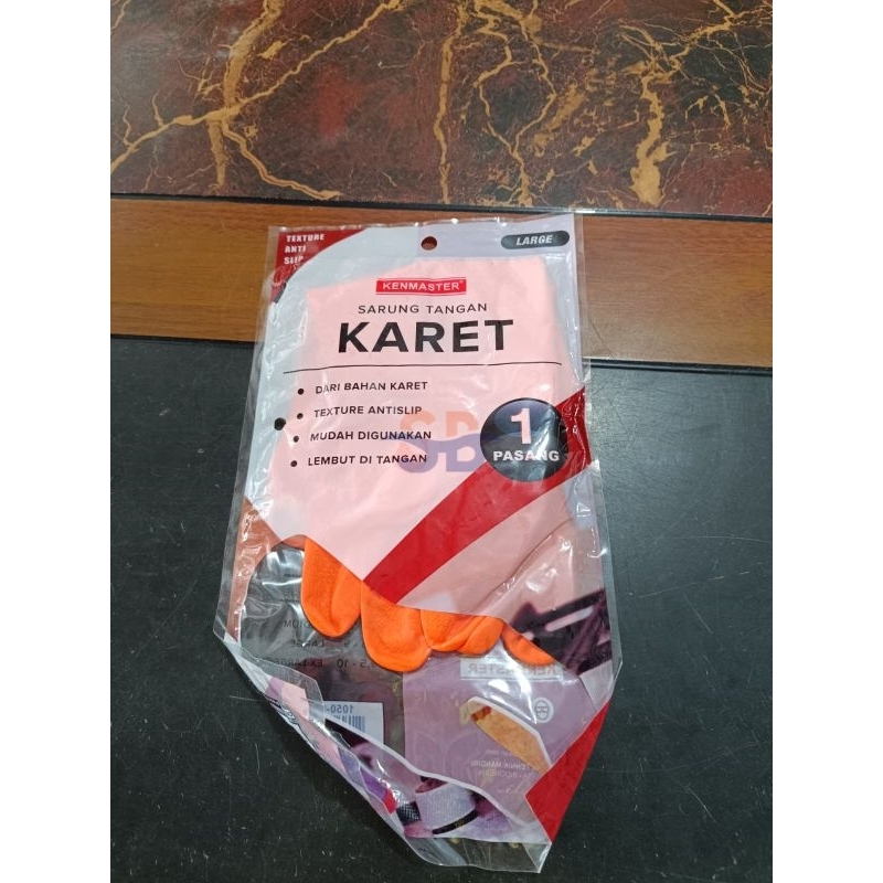 Sarung tangan karet latex kenmaster / sarung tangan karet kenmaster sarung tangan karet latex / Saru