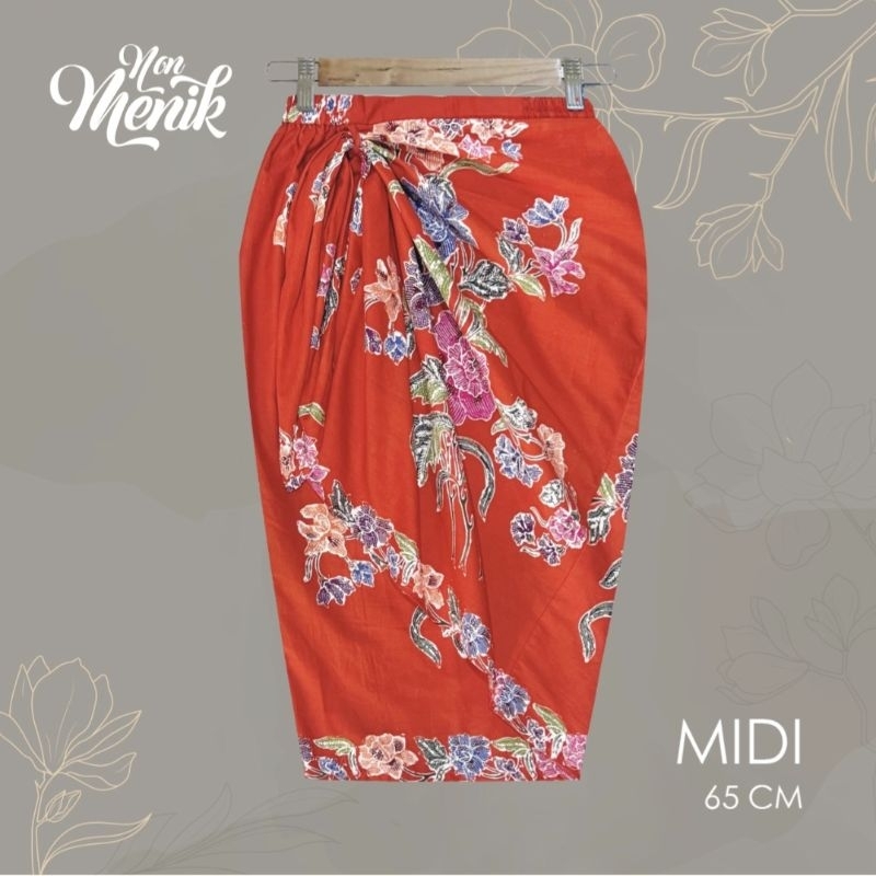 ROK UBETAN MERAH BATA PREMIUM