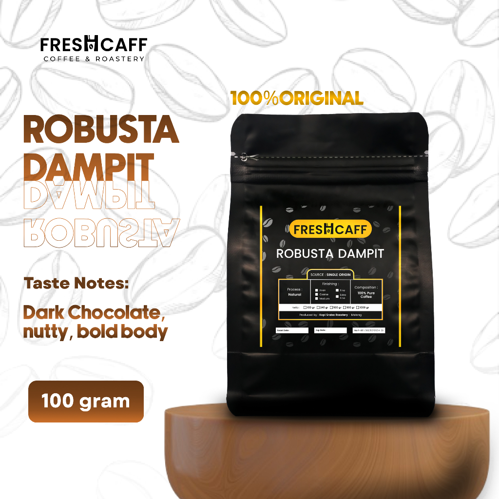 

Kopi Robusta Dampit Malang Murah 100 gram