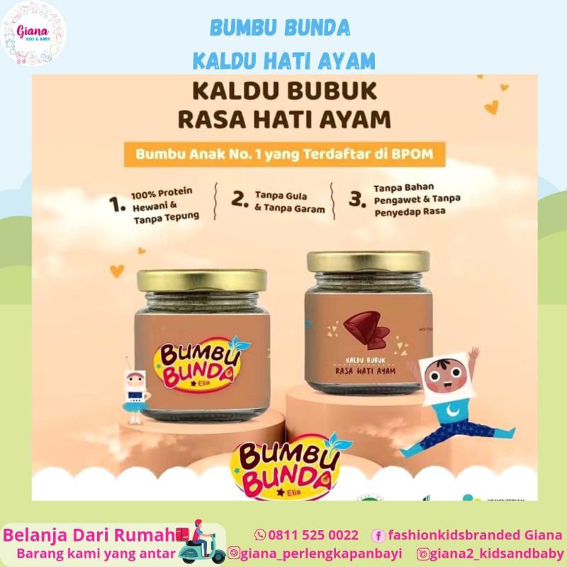 

bumbu bunda elia-kaldu rasa hati ayam