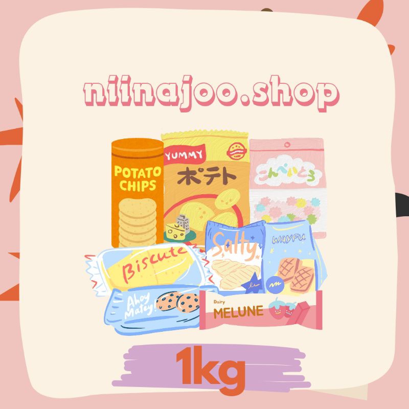 

Snack etalase 1kg