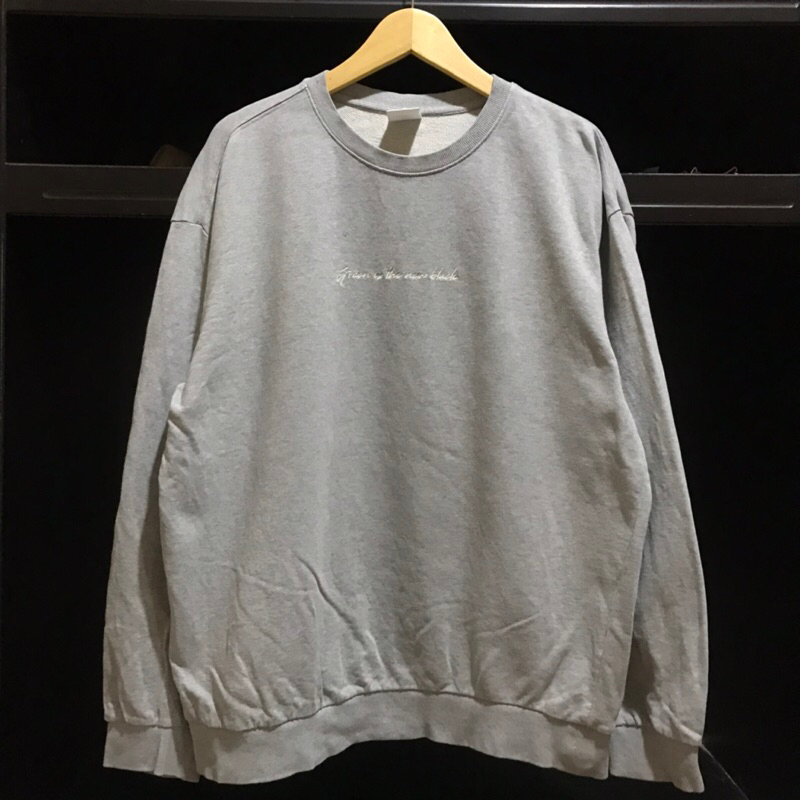 sweatshirt crewneck consciousness hangten abu 2nd