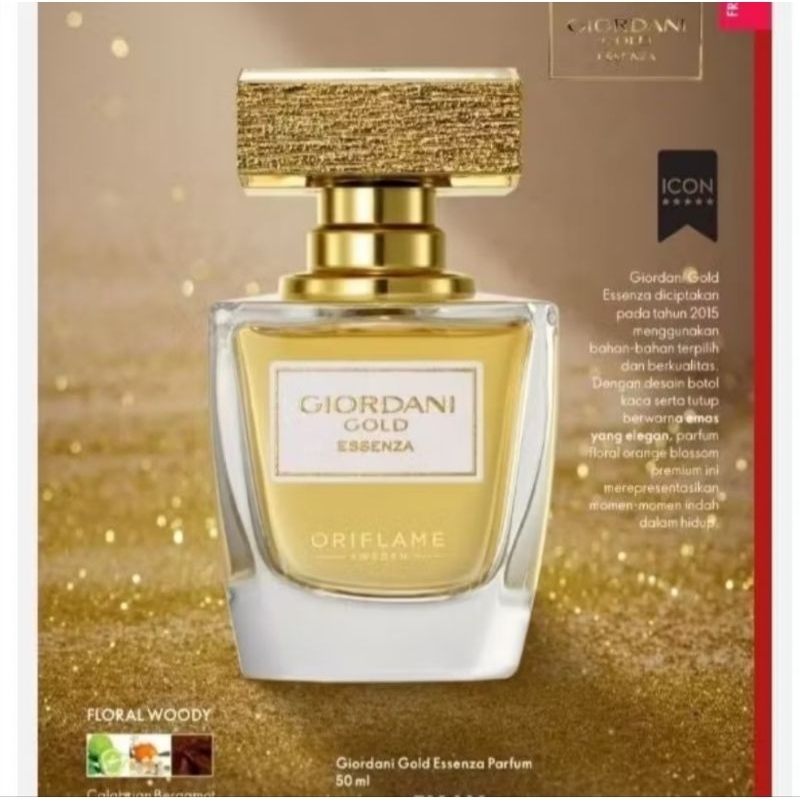 PARFUM GIORDANI ESSENZA GOLD