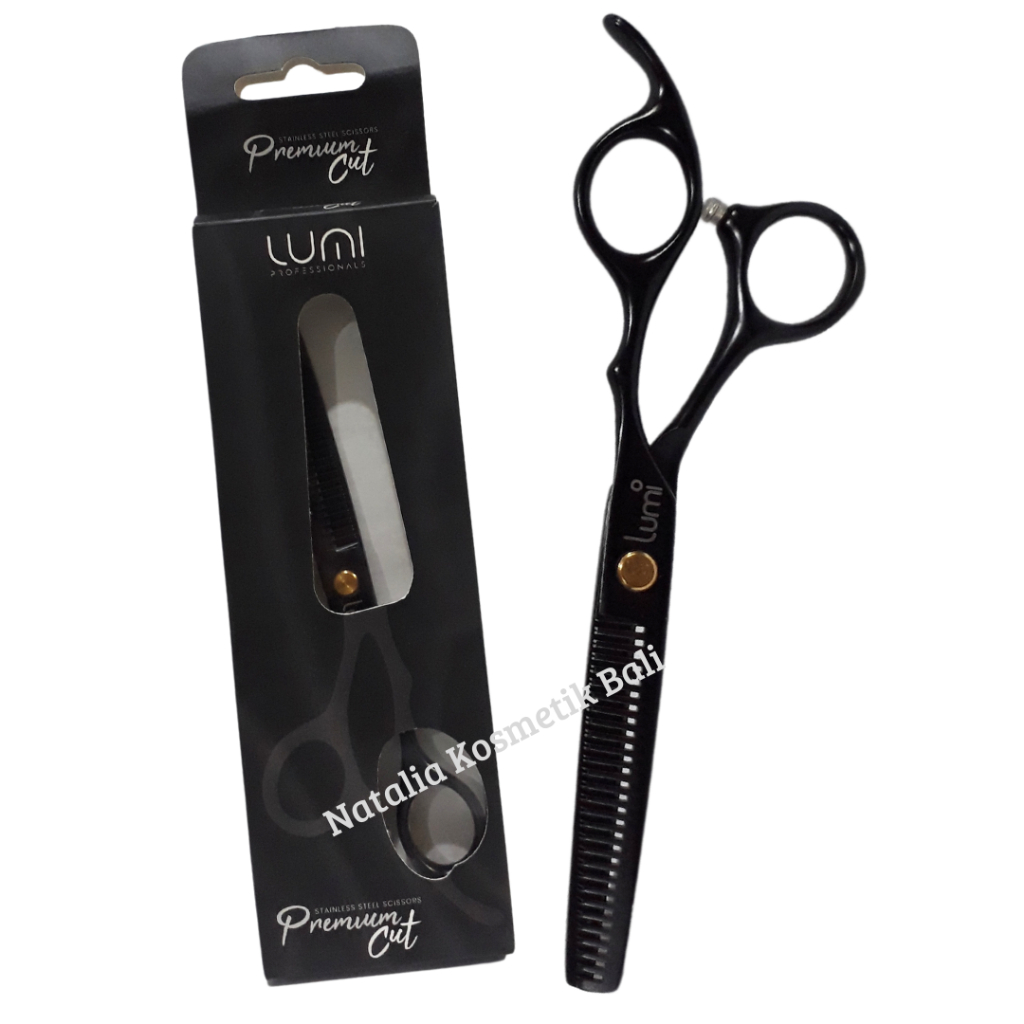 Lumi Professionals Premium Cut - Precision Cutting Scissor - Stainless Steel Scissors - Gunting Cikr