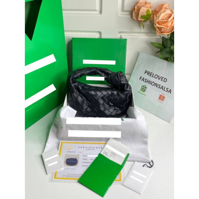 Nego preloved rec jodie mini bag in black