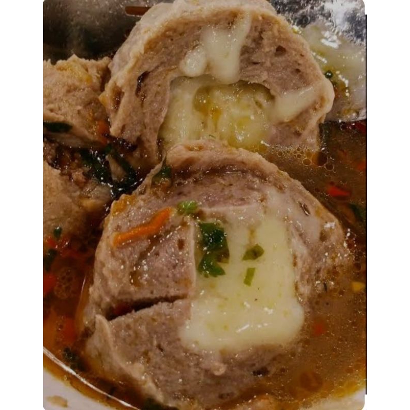 

bakso ikan tenggiri mozarella dan baso aci