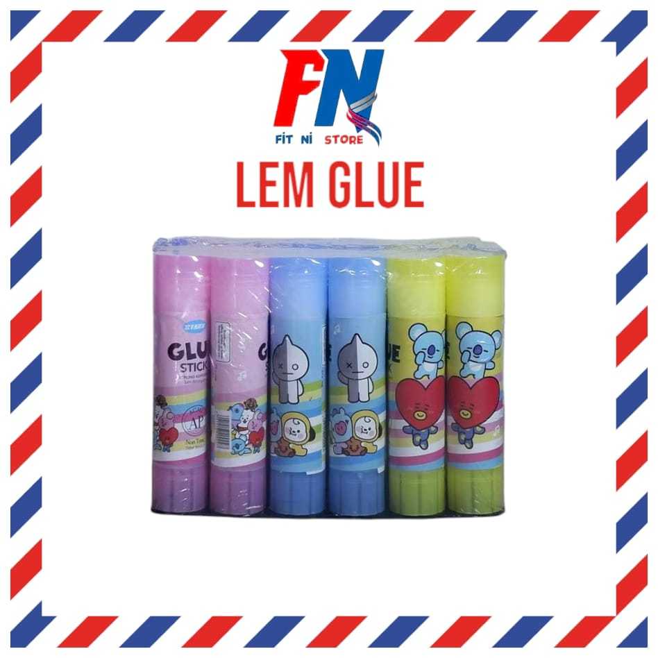 

Lem Glue Stick Warna Murah Stark STX-708