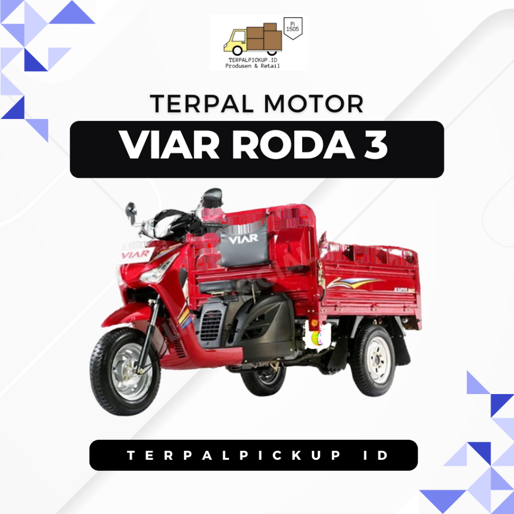 Terpal Motor Roda Tiga VIAR KARYA & TRISEDA