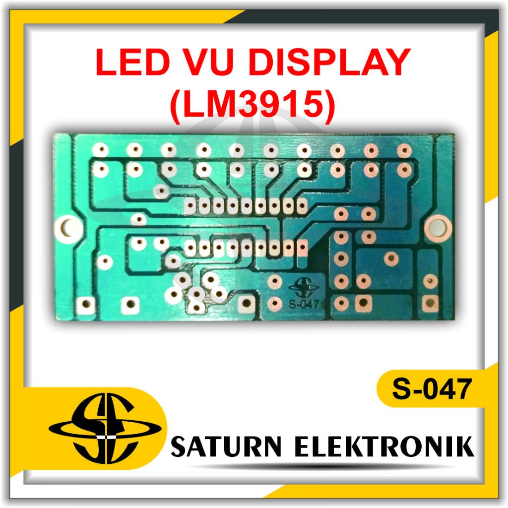 PCB LED VU Display LM3915 S-047