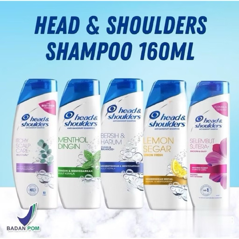 HEAD & SHOULDERS SHAMPOO 160ml | head and shoulders 160ml shampo // head and shoulders 400ml shampoo