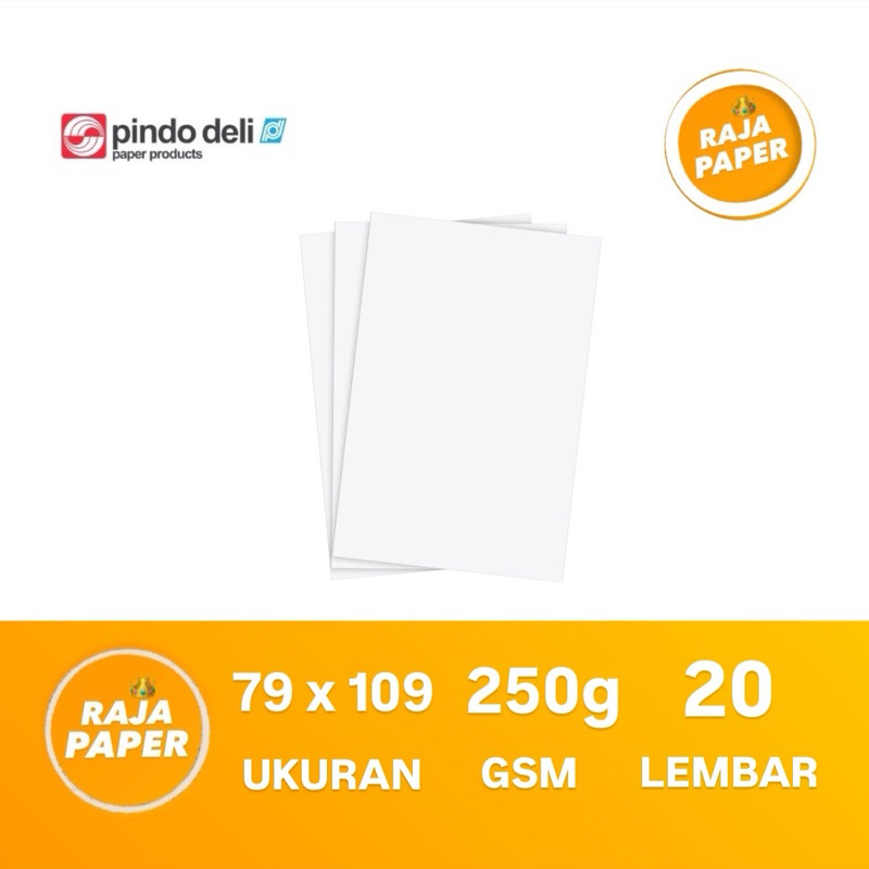

Kertas BW Bluish White Ukuran PLANO 79 Cm x 109 Cm 20 lembar 250 Gsm Gr Gram By PINDO DELI GOLDEN COIN ( 790 Mm x 1090 Mm ) 20 Lbr 20 Pcs Blues White
