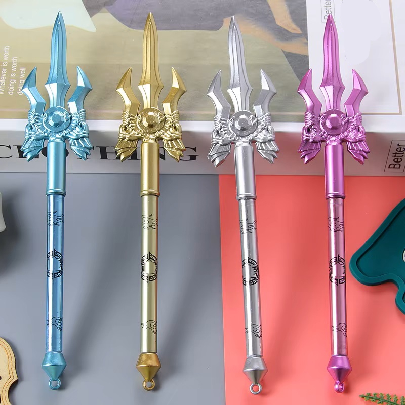 

Pena Bolpen Pen Alat Tulis Lucu Unik Pen Model Tombak Trident 1042