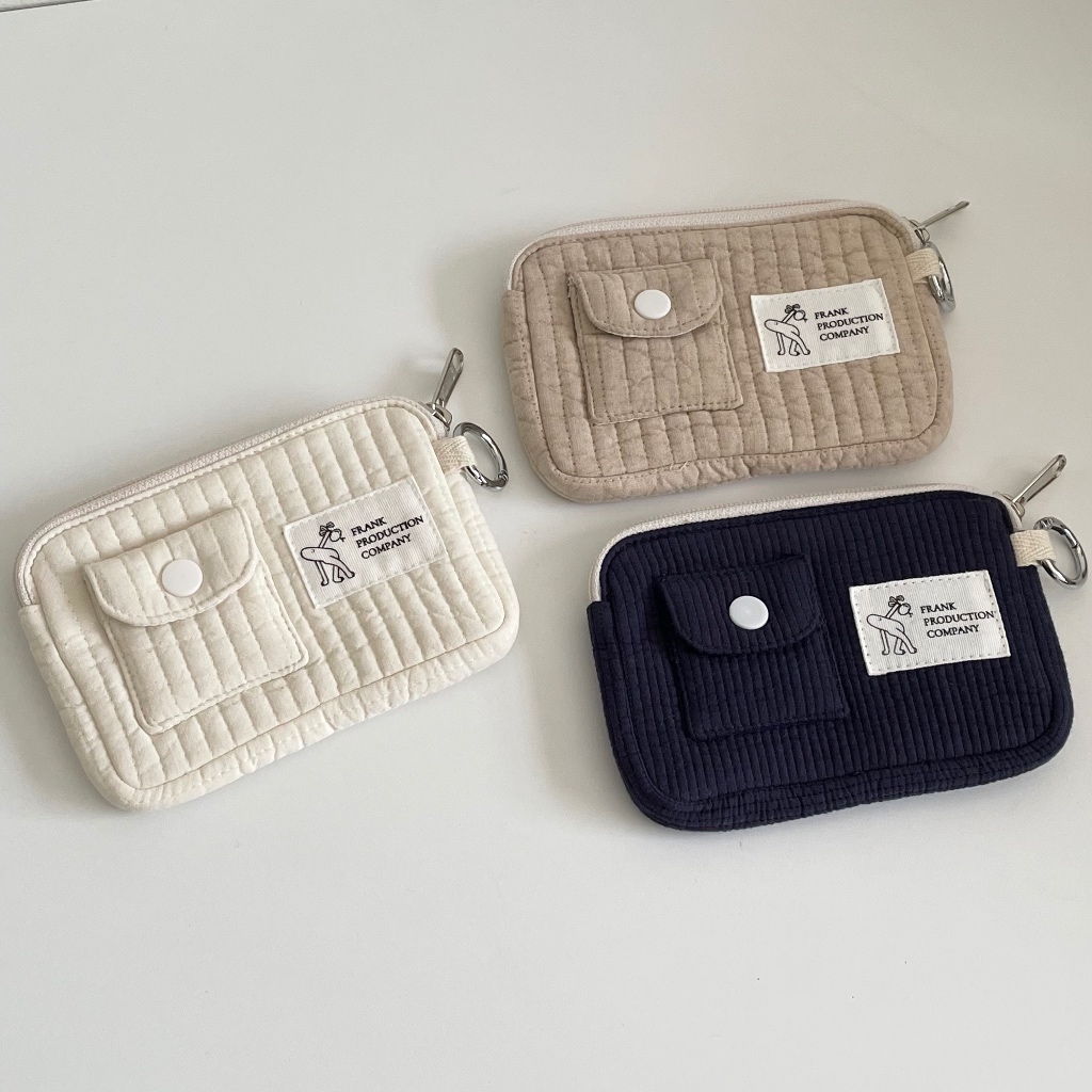 okravisava - frank fluffy pocket pouch september spring dompet kamera digital