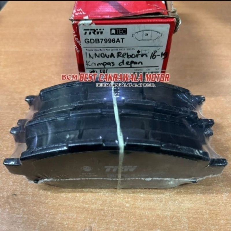 Kampas rem depan innova reborn trw