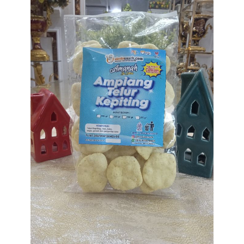 

AMPIANG TELUR KEPITING / ASLI BANGKA BELITUNG 100gr