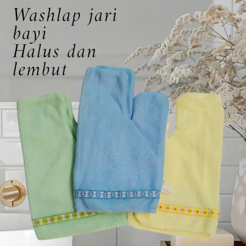paket 6 pcs washlap bayi lembut murah/washlap bayi