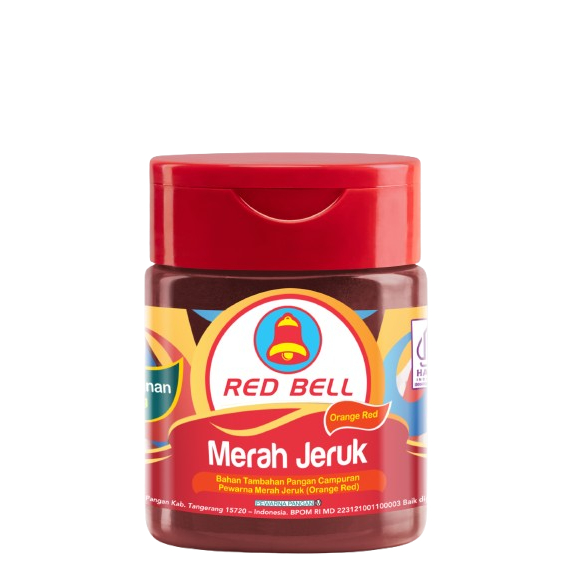 

Red Bell Pewarna Powder Merah Jeruk 90gr
