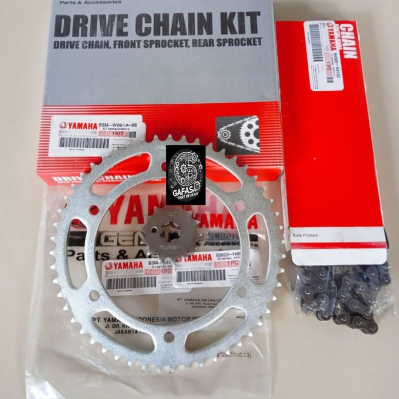 GEAR SET PAKET WR 155 YAMAHA WR 155 GEAR SET