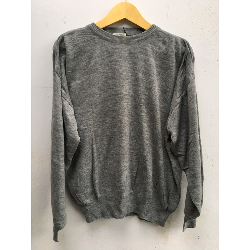 PRELOVED SWEATER RAJUT LENGAN BALON