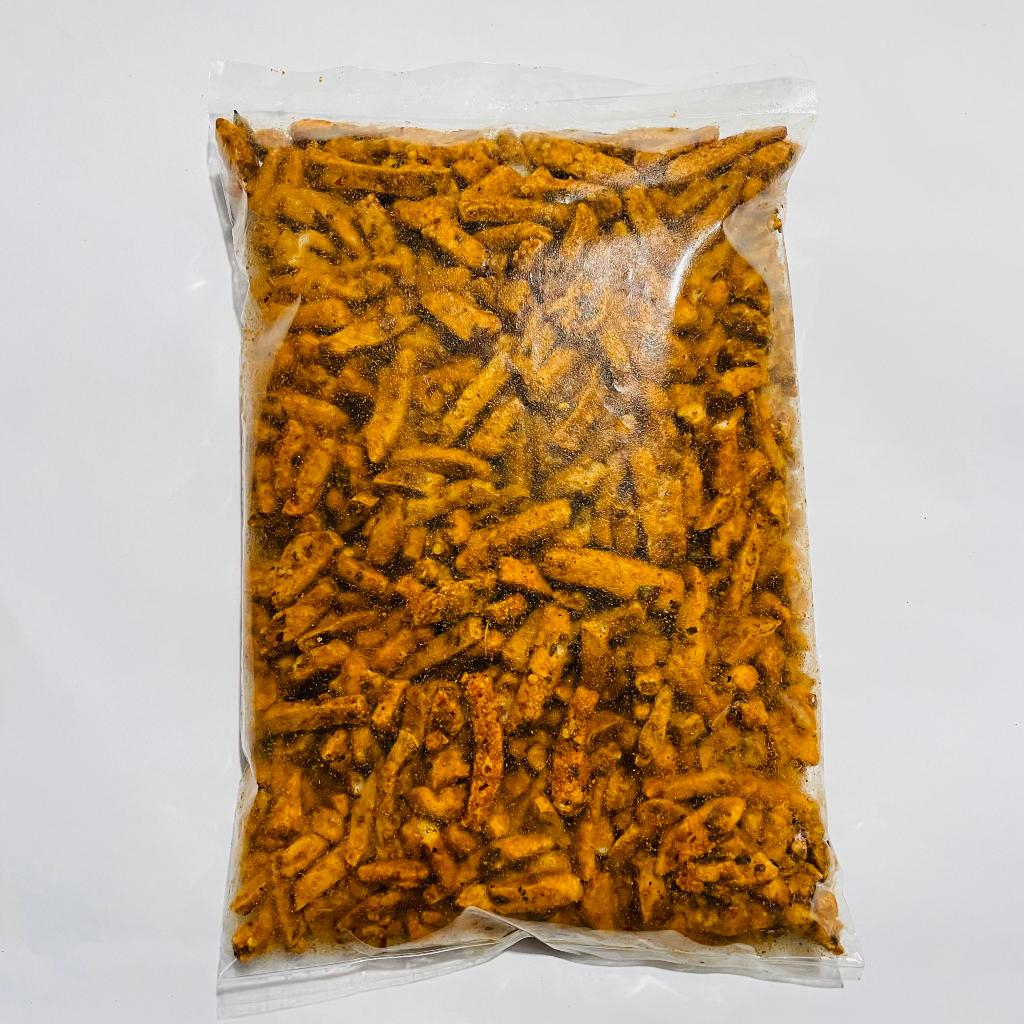 

Basreng Pedas Daun Jeruk 1Kg Baso Goreng Kriuk