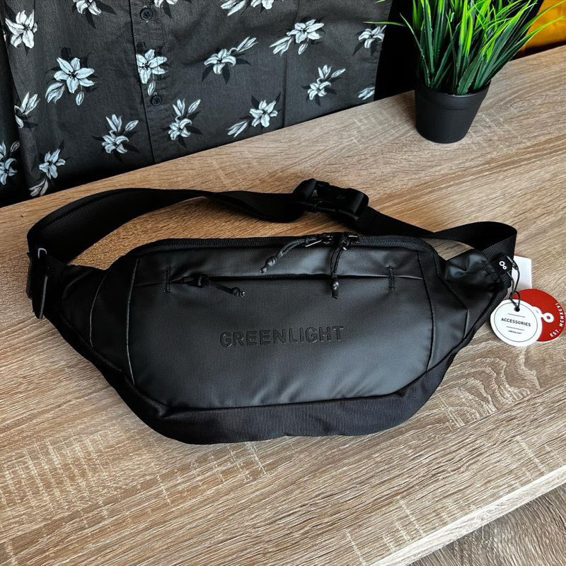 Tas GREENLIGHT Pria Wanita Selempang waistbag Original Waist bag