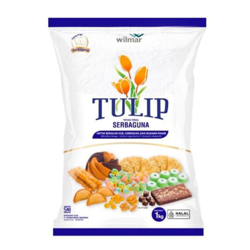 

Tepung Terigu Tulip 1kg Serbaguna