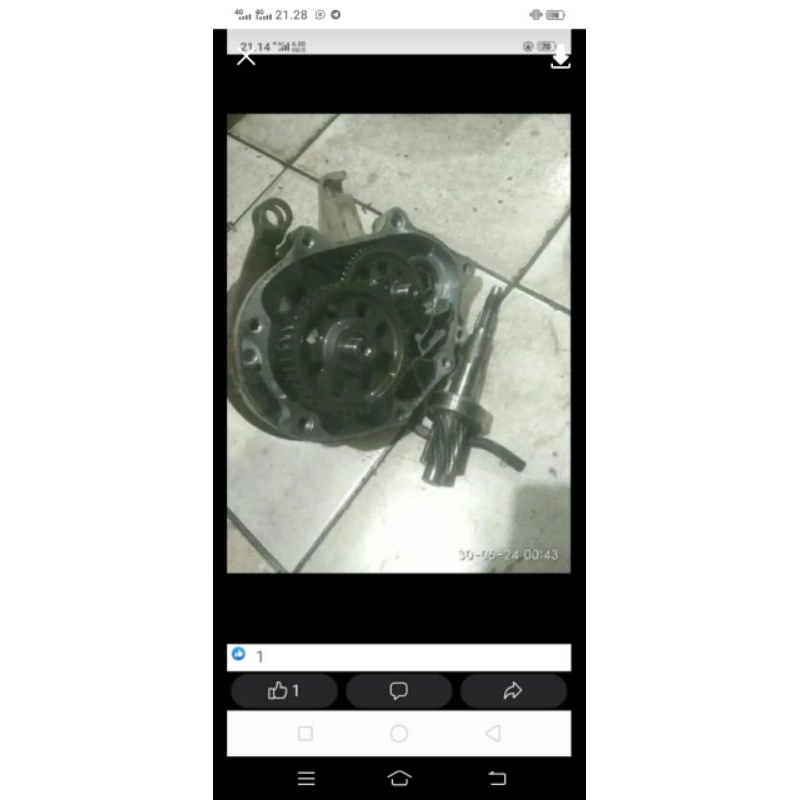 Rasio Vario 125 old bohlam kzr original