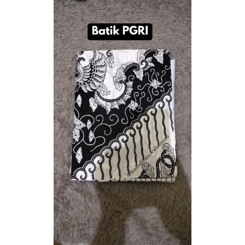 BATIK PGRI TERBARU KAIN PNS/GURU/PDH