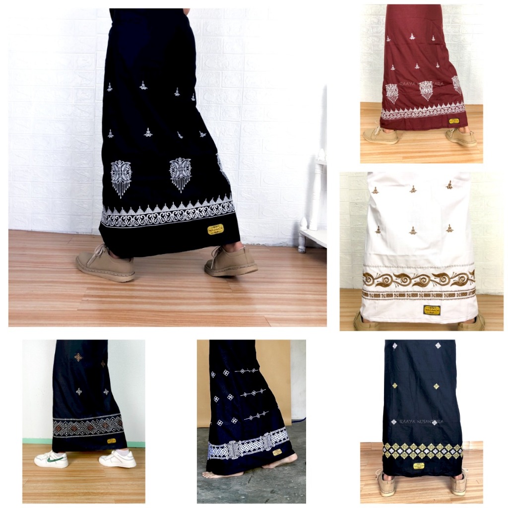 Sarung Wadimor Bordir / Sarung Wadimor Dewasa