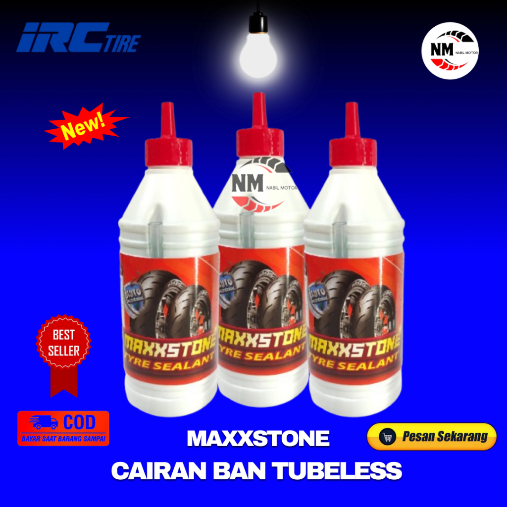 CAIRAN BAN TUBELESS MAXXSTONE 350ML / CAIRAN TAMPAL BAN / CAIRAN BAN TUBLES / CAIRAN TUBLESS / TAMBA