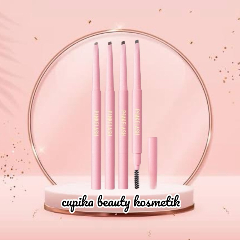 ci,uz} [PF-E09] PINKFLASH waterproof auto eyebrow pencil - pensil alis matic